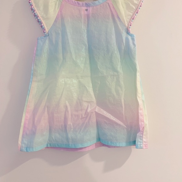 Cat & Jack rainbow swimsuit cover up - Picture 2 of 3